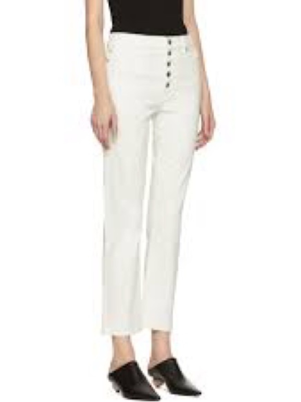 Joseph Cotton Blend Denim Button Fly Jeans Size 26